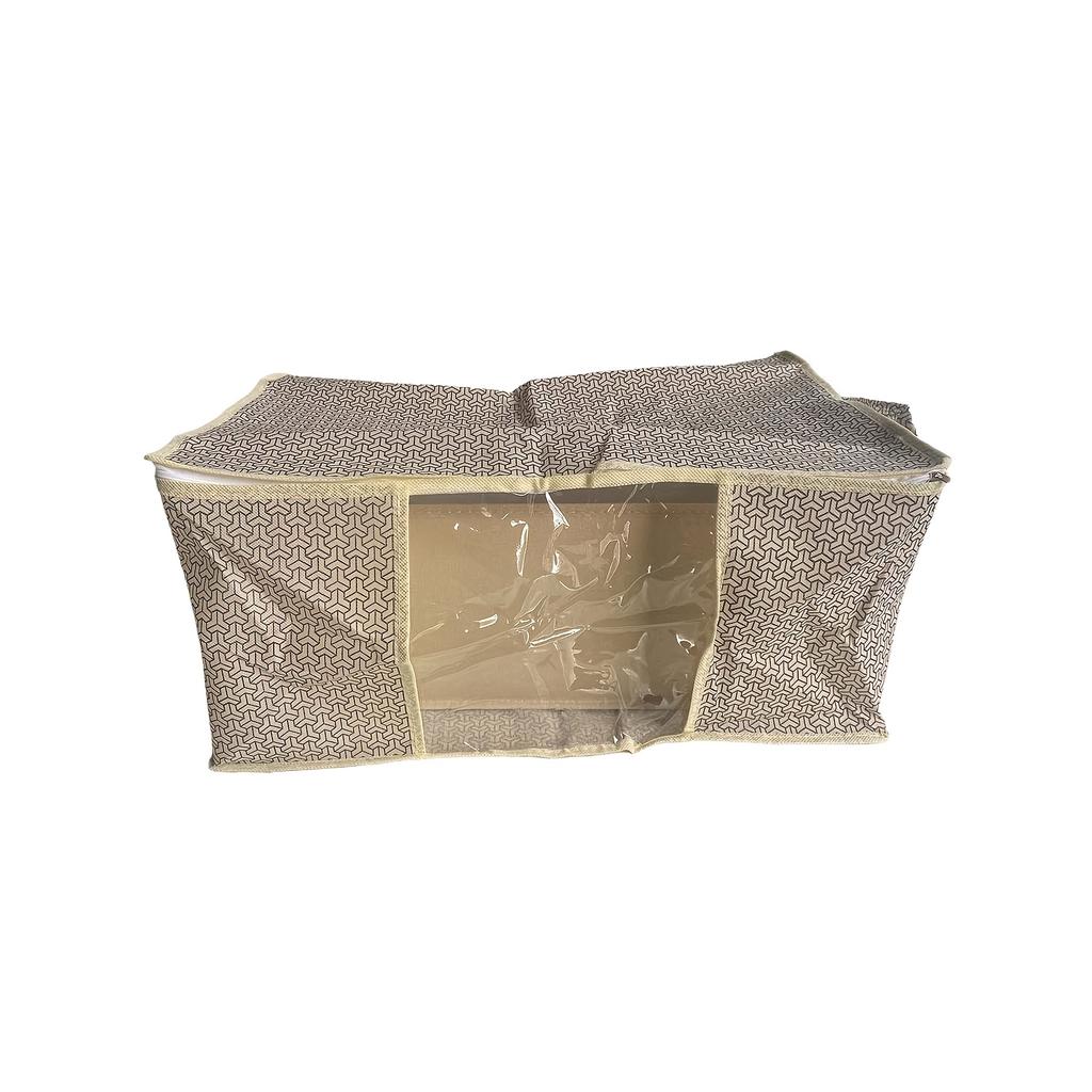 Extra-Large Foldable Storage Bag Portable Freestanding Organizer for Clothes Blankets  Bedding Storage