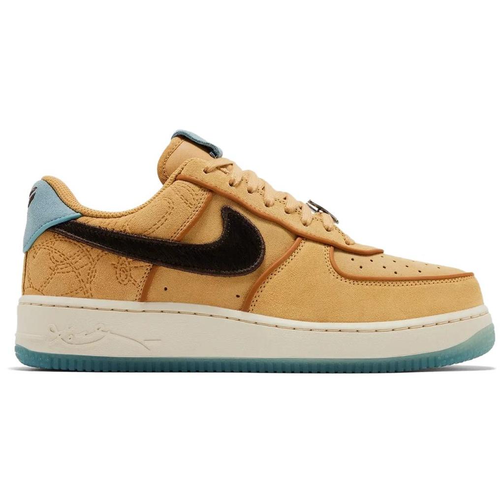 Kobe Bryant X Nike Air Force 1 Low Twine Men Sneakers Brown Baroque-Brown Flax IM0582-700