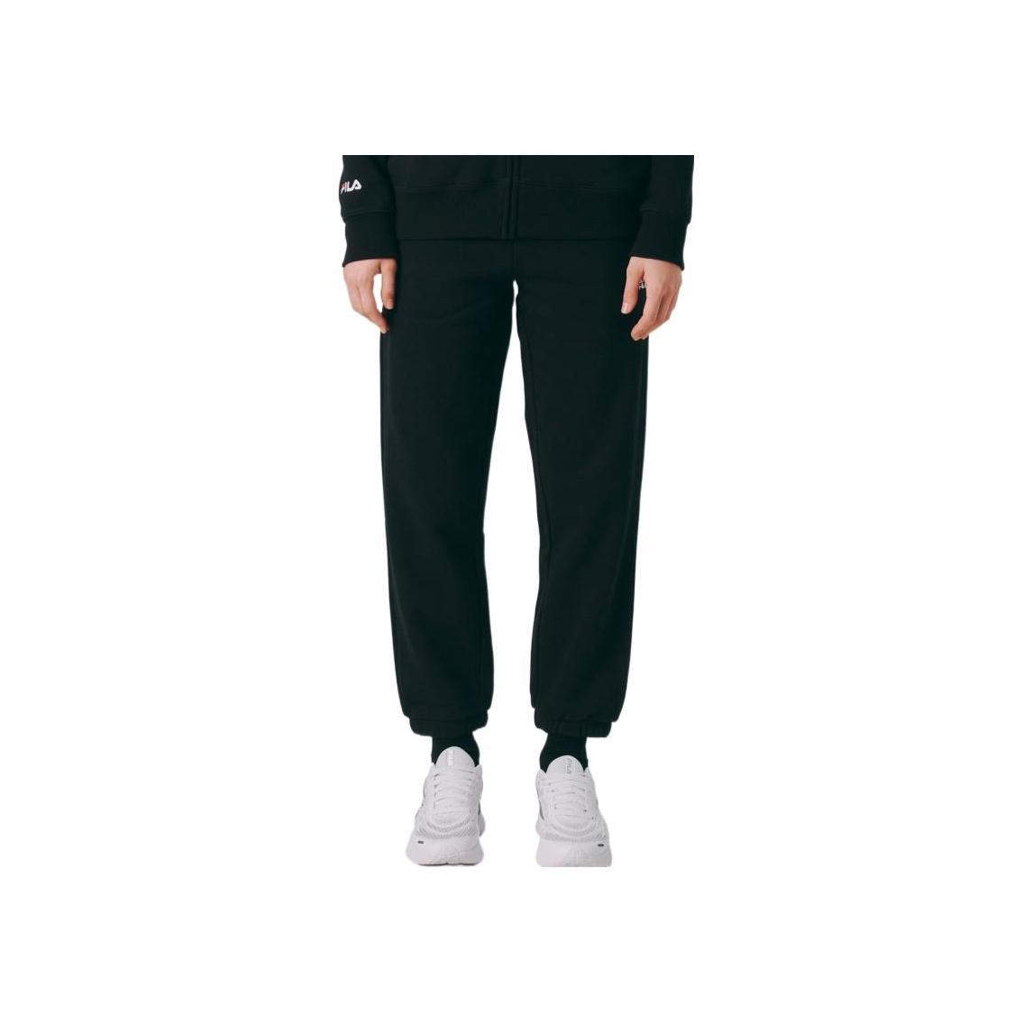 

New FILA Knitted Sweatpants Unisex Black FS2FPE4101X-BLK 080