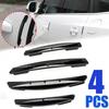 4PCS Car Accessories Door Edge Guard Strip Scratch Protector Anti-collision Trim