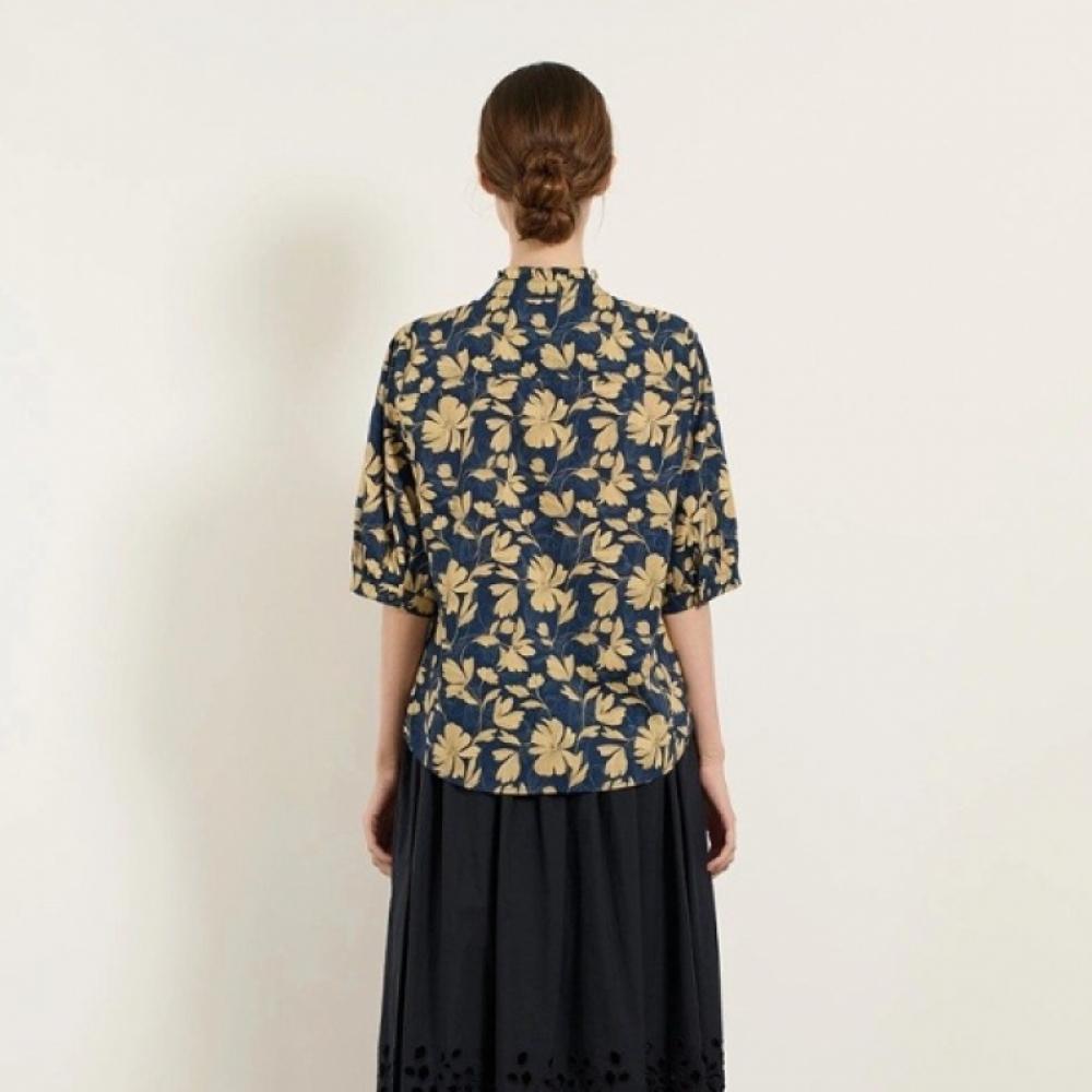 Bcbg Autumn Flower Printing Blouse B5f7b406