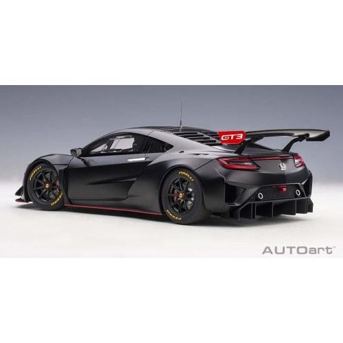 AUTOart 1/18 Scale Honda NSX GT3 2018 Matte Black Finished Product 81899