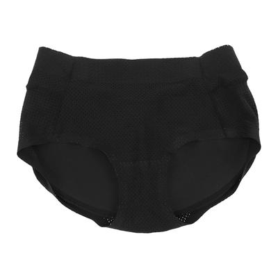 Butt Pads Enhancer Panties Mid Waist Tummy Control Elastic Soft Breathable Women"s Underwear for