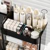 Plastic Cosmetic Storage Box Dust-proof Large Capacity Skincare Display Cases with Drawers Space Saving Makeup Storage Rack