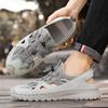 Casual Empty Breathable Outdoor Sandals Summer Breathable Deodorant Shoes Mesh Casual Shoes Men's Non-slip Running Sneakers