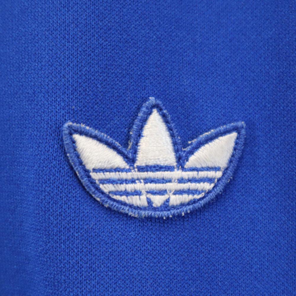 adidas 70s Vintage Descente Trefoil logo Track jacket 4 blue Men's Used
