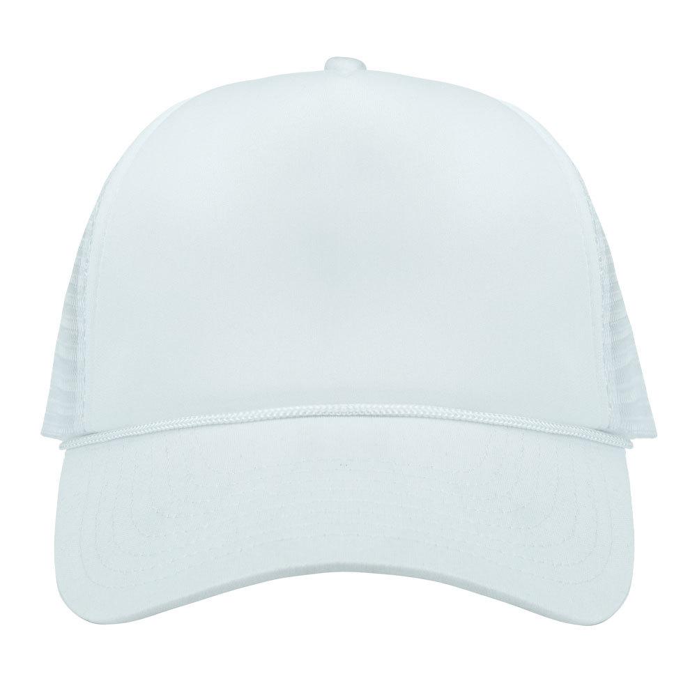 Christmas Sponge Mesh Cap: 6 Pattern Hot Stamped Logo Baseball Trucker with String Sun Visor