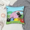 Weiche und Süße Home Barbapapa Cartoon Dekorationen Kissenbezüge Merch Kissenhülle Quadratisch Multi-Größe