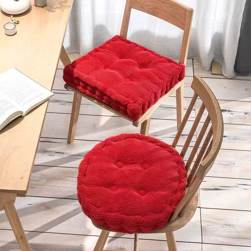 Corn Kernel Velvet Seat Cushion - Thickened Cotton Pad for Sofa, Car, Window, Chair, and Stool