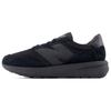 Unisex 370 Black Lifestyle Sneakers U370AJ