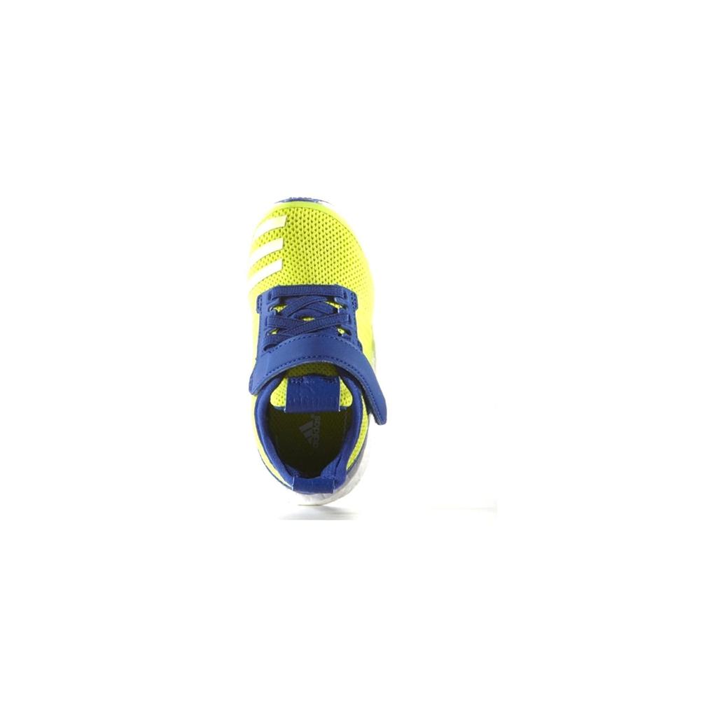 LEGO X Adidas Pure Boost Comfortable Anti Kick And Abrasion Resistant Low Top Toddler Shoes Blue White Green AQ5617