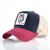 Cztery Pory Roku Czapka Trucker Męska Damska Snapback Hip Hop Czapka Baseballowa Z Haftem Naszywka Wilk Regulowany Daszek Kapelusz