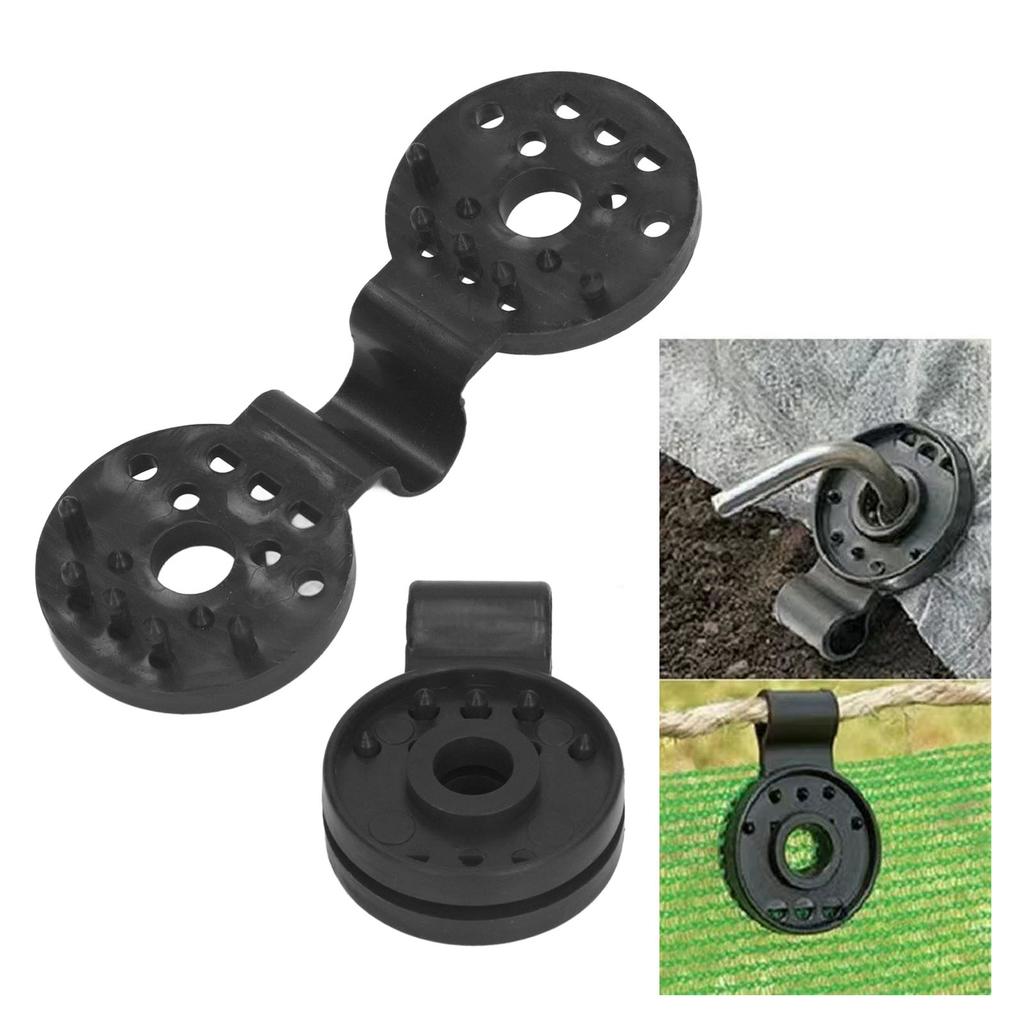 100pcs Shade Cloth Plastic Clips Bird Proof Shade Cloth Clips Heavy Duty for Greenhouse Outdoor Garden