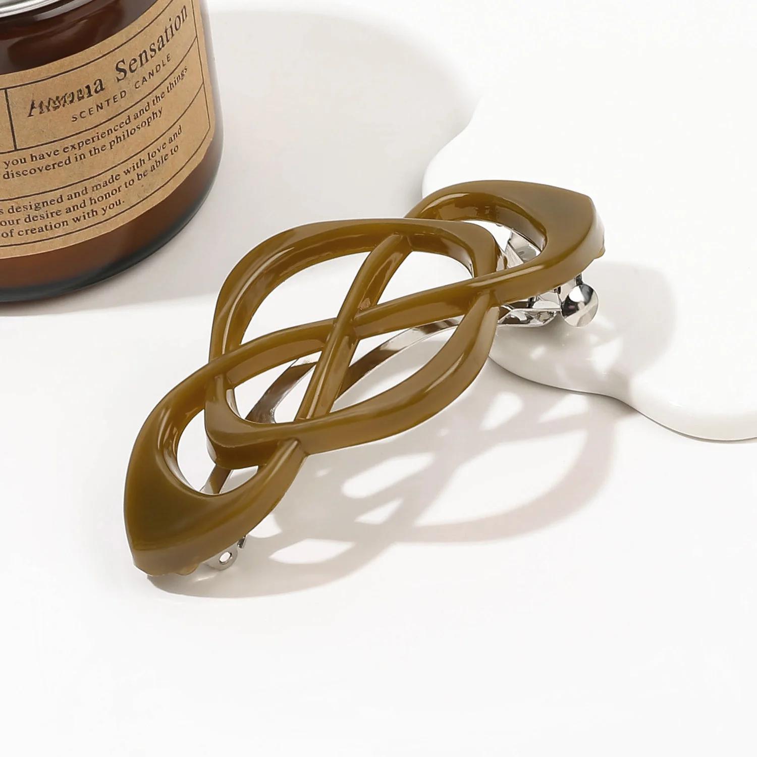 

Заколка для волос с матовым конским хвостом, заколка для волос с выемкой, женская заколка для волос с конским хвостом, модные ретро-аксессуары для волос, головной убор, заколка для волос