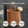 Woven Interior Basket No-drillwithout Holes Installation Household Storage Easy To Install