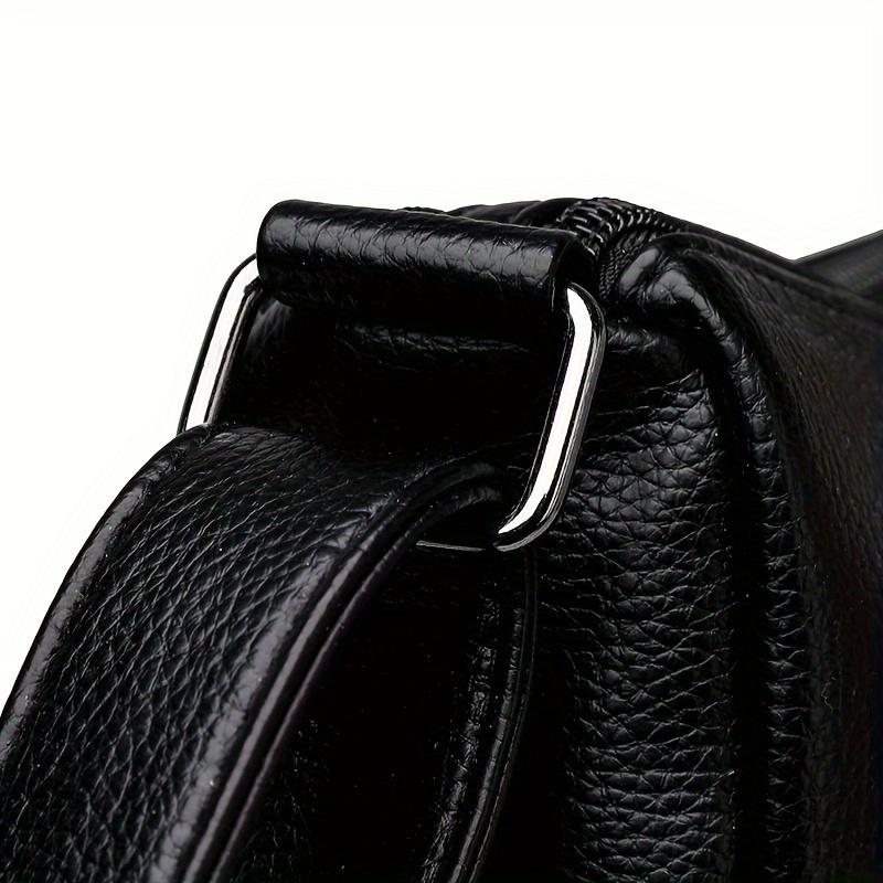 Casual Women's Crossbody Bag with Stripes, PU Leather, Tassel Detail, Lightweight, Removable Strap