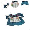 Doll Outfit for Maid Role with Apron, Create Your Own Dolls 5.91'' Duck