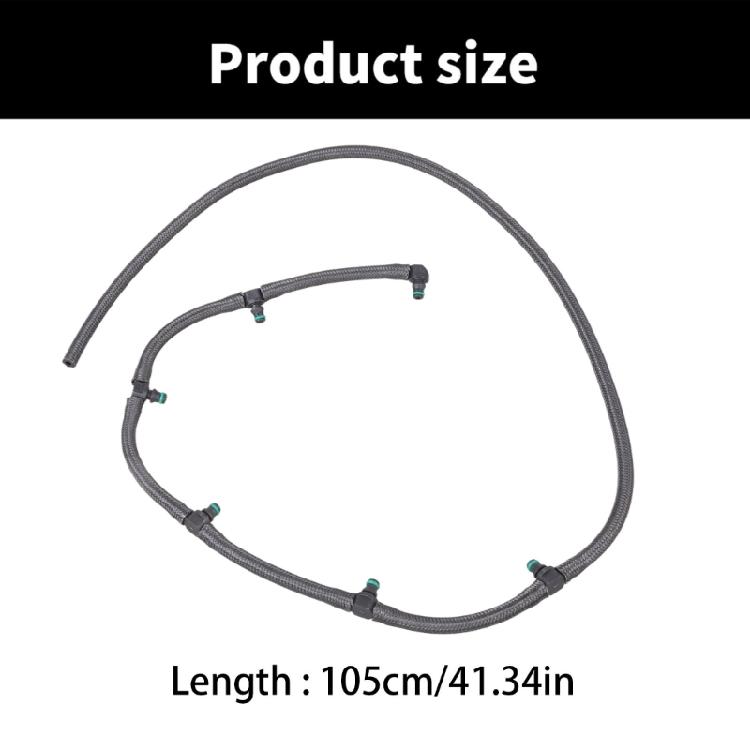 Leakproof Injectors Return Line Hose 13537786544 13537789607 for E39 E38 E46 E53 E60 E61 E65 E66 E67 330D 525D 530D 730D