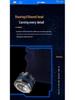 Magnetic Six-Blade Digital Balding Shaver, Fully Washable for Self-Use