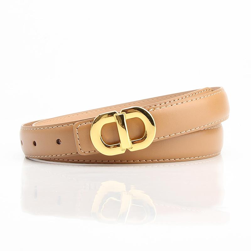 

New Women s Alloy Buckle Belt Versatile Simple and Fashionable Style Matching Dress Suit Pants Clothes Women s Belt