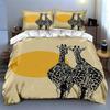 Giraffes and sun. Bedding Duvet cover sets Duvet covers Pillowcases gifts (1 * Duvet Cover 2 * Pillowcases, without duvet insert)