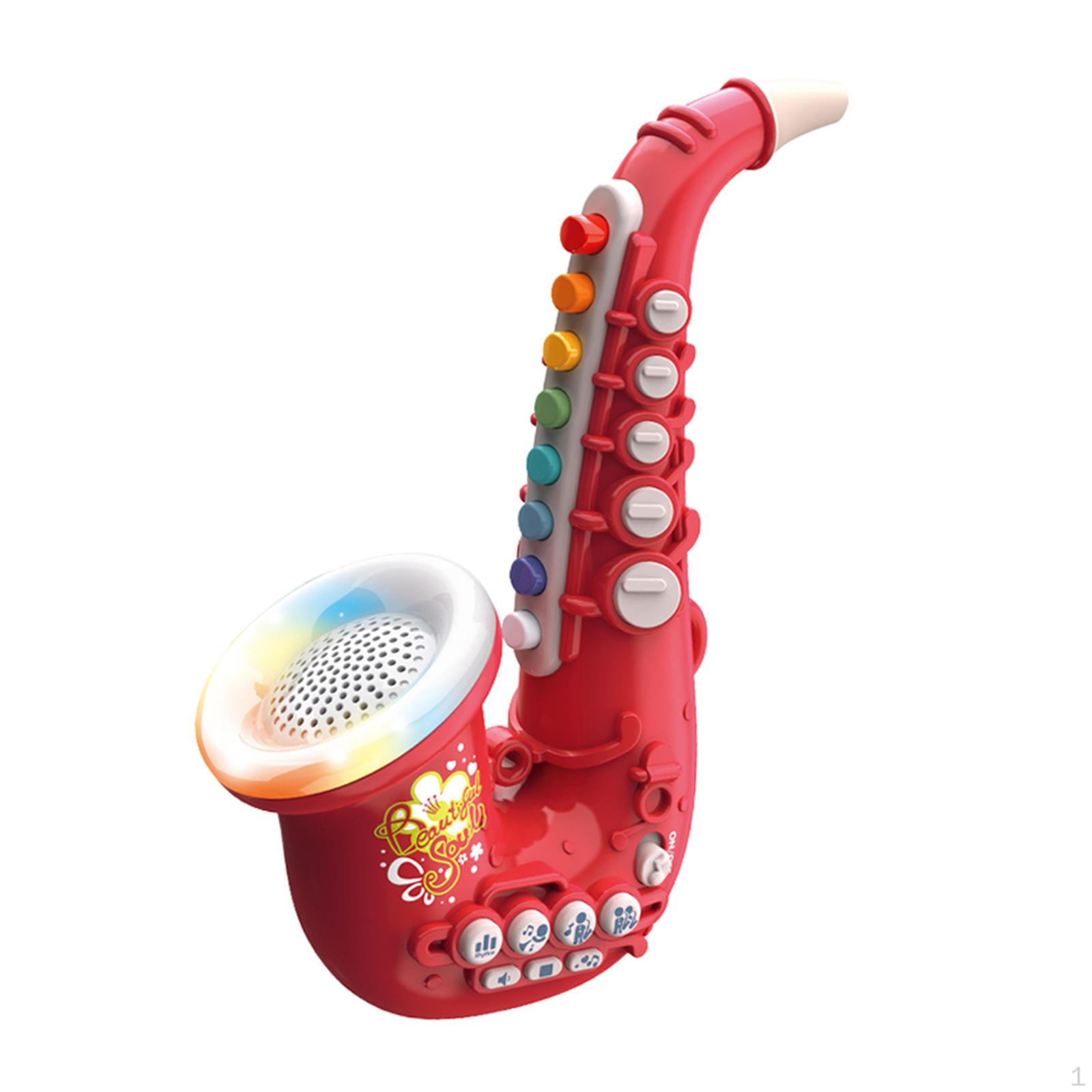 Набор музыкальных инструментов для детей Saxophone Red