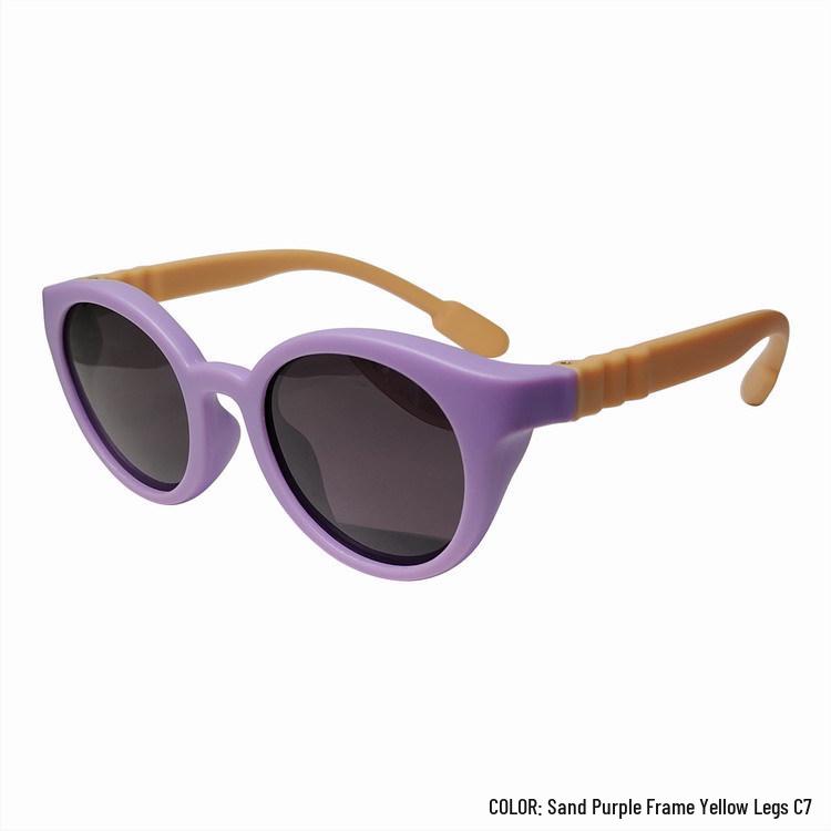 Children's Polarized Anti-UV Soft Silicone Sunglasses
