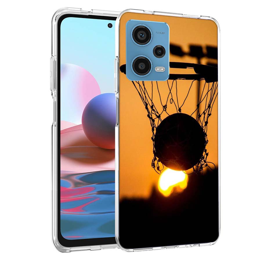Basketball Phone Case For Redmi Note 13 12 14 15 Pro Plus 13R 11 11T 11E 11S 10 Pro 10S 9 9S Cover Cell Clear TPU Capa Cases Sho