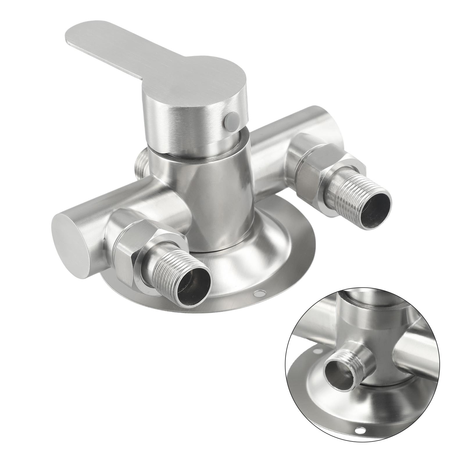 

1PC Shower Faucet Hot And Cold Switch Shower Hardware Switch Valve