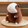Peluche, Oreiller Câlin Forme Animal Dessin Animé avec Tissu Ultra Peluche Extensible, Peluche Lapin Cochon Coussin Décoratif