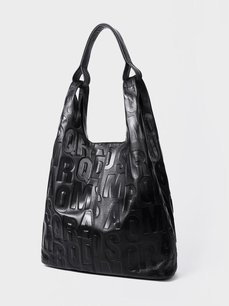 Genuine Leather Women's Versatile Handbag - Fashionable Crossbody and Shoulder Bag, Top Layer Cowhide, Large Capacity