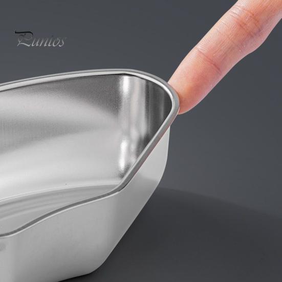 Heat Resistant Egg Steamer Stainless Steel Steaming Plate, Fan Shaped Divided Steam Rack, Food Tray Non Stick Culinary Tool for Household Cooking