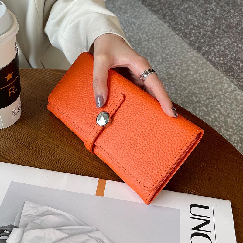 Genuine Leather Wallet Women Long Clutch Fashion Luxury Brand Ladies Purses Card Holder Zipper Coin Pocket  Billfold