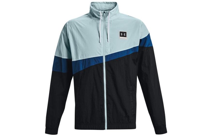 Under Armour Jackets Men s Blue Stand Collar Moderate Other 1366219-478 M
