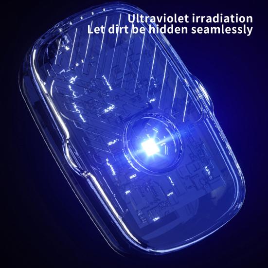 Obstwaschmaschine Hochfrequenzvibration Tiefenreinigung Niederspannung Sicheres UV-Licht Entfernen von Rückständen Mini-Lebensmittelsterilisationsmaschine