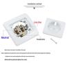 EU Standard German Double Socket: Two-Pin European Grounded Wall Outlet
