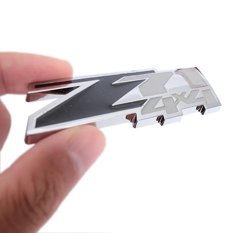 Metal Z71 4x4 Logo Emblem Badge Decal Car Sticker Front Hood for  Suburban Xtreme GMC Silverado Colorado