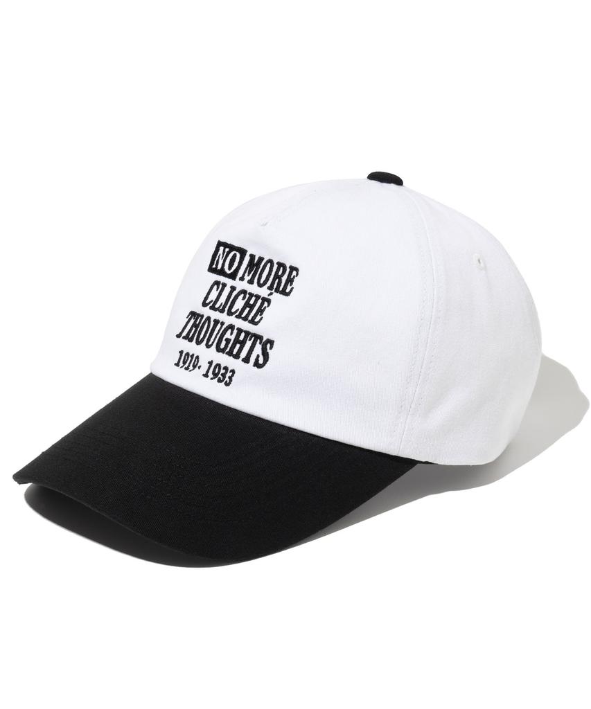 MILLO ARCHIVE Track Forward New Ball Cap [White Black]