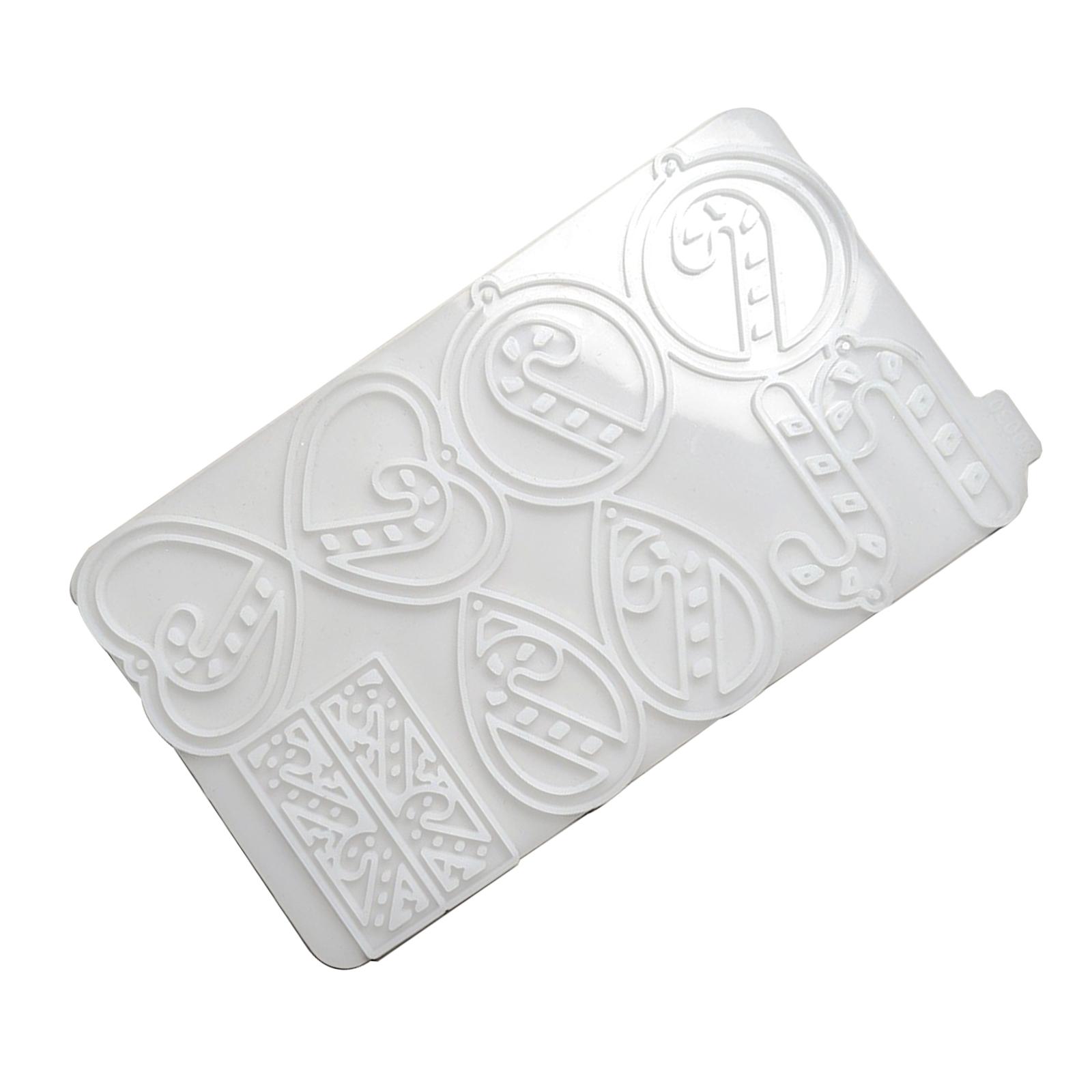 

Christmas Candy Cane Earrings Mold Easy to Use Silicone Molds for Christmas Candy Cane Earrings and Festival Charm