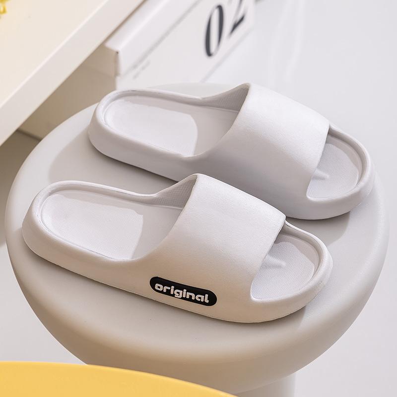 

Новые летние тапочки для дома и использования в помещении, мужские сандалии из ЭВА для пар, персонализированные тапочки для женщин 44-45 серый