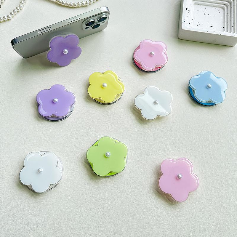 3D Pearl Flower MagSafe Magnetic Detachable Phone Stand