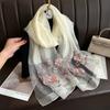 Solid Silk Wool Scarf Women Shawls Scarves Summer Lady Hijab Winter Fashion Warm Bandana Foulard Pashmina