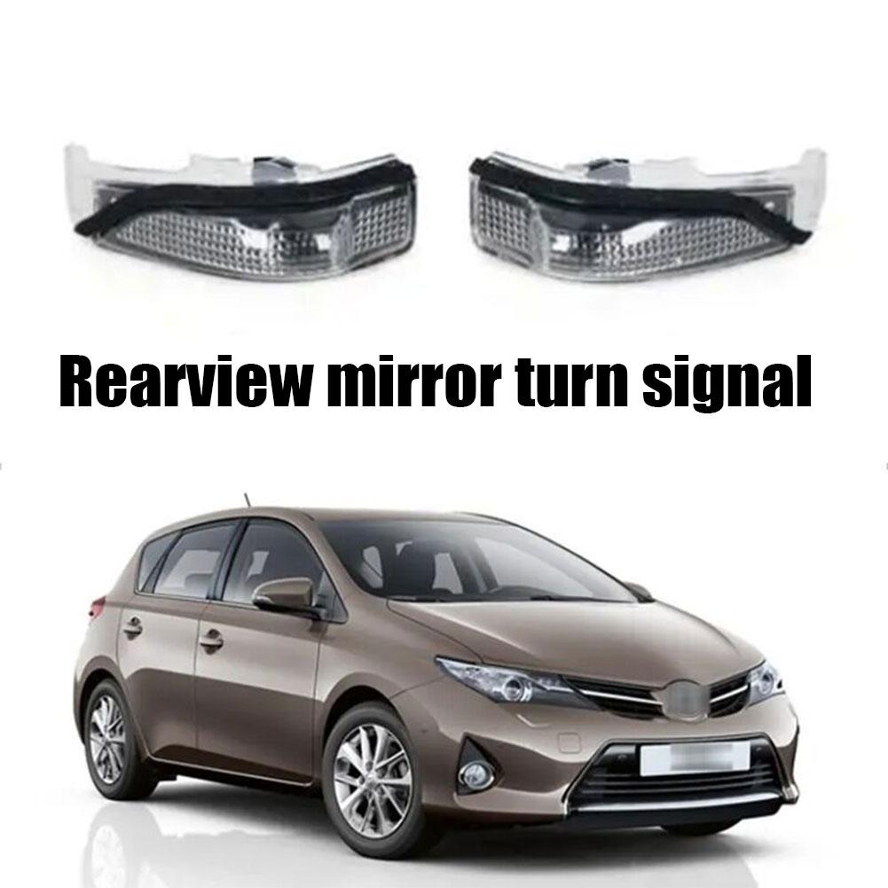 Side Rearview Mirror Light for Toyota C-HR COROLLA VERSO 2015 2016 2017 2018 2019 Turn Signal Indicator Lamp Accessories G0T8