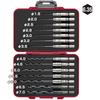 VESSEL (VESSEL) ironworking drill set, set of 14, in a special box, AMD14S