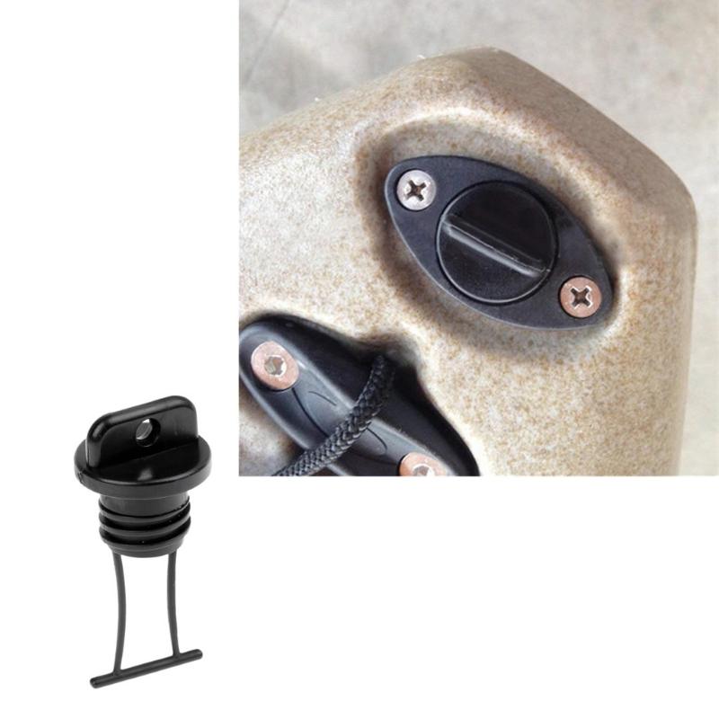 Universals Kayaks Drain Plugs Easy To Install Drainage Sealing Plugs Oval Transom Bung Hull Hole for Various Canoes Models