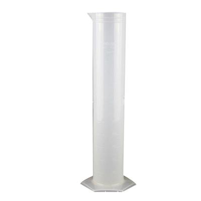 Matavimo cilindras tiesus plastikinis 250 ml didelės talpos skaidrus su skale įrankis eksperimentams 250 ml