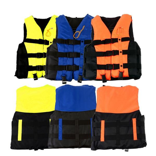 Polyester Jacket Life Universal Swimming Boating Oxford Cloth Tools Outdoor