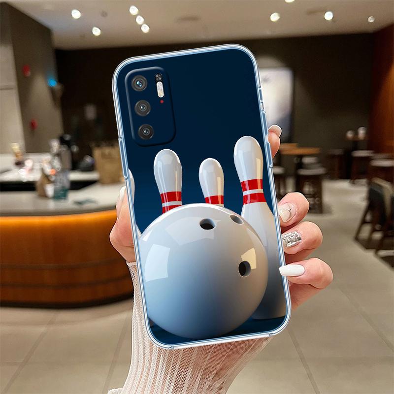 UP15 Bowling Transparent Phone Case for Motorola Moto Edge 20 30 40 50 S30 Fusion Ultra Pro Neo Lite + G200 G23