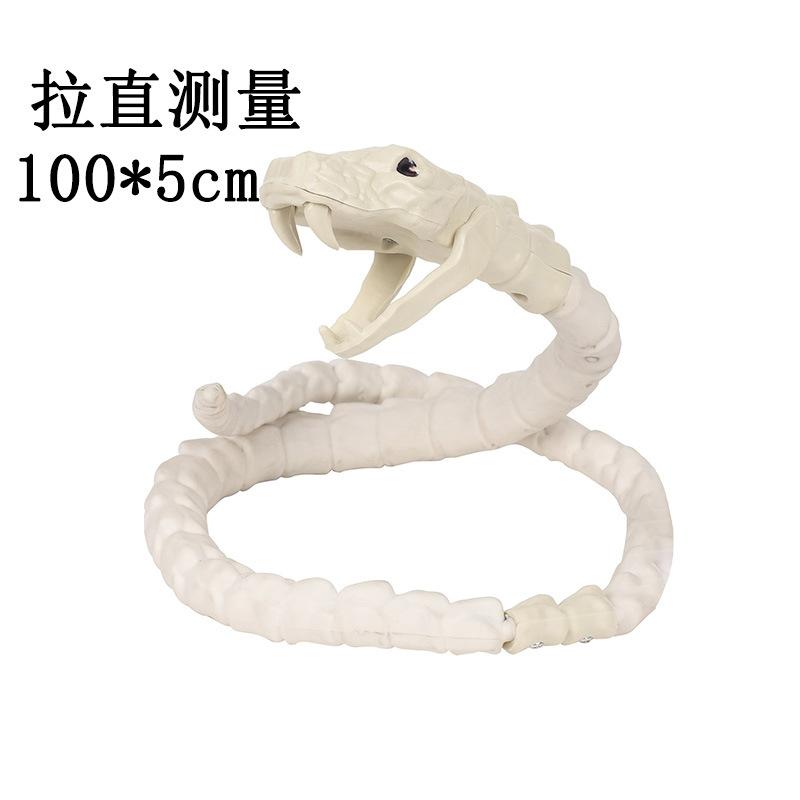 Halloween Scene Decorations Animal Skull Skeleton Ornament Simulation Plastic Crow Mouse Scorpion Decorative Props