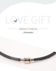 Men's Titanium Steel Negative Ion Silicone Choker Pendant - Unisex Fashion Jewelry